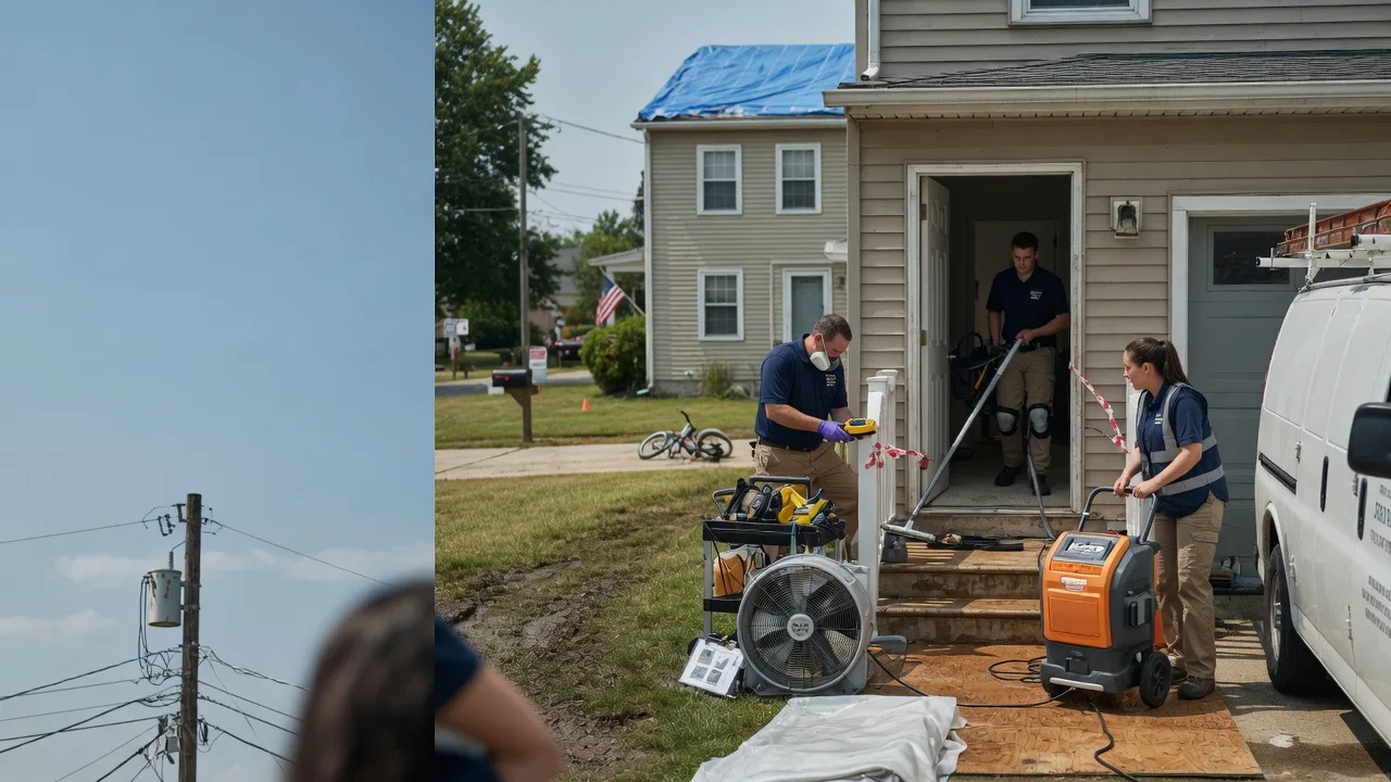 Water Damage Repair in Edmond, WV near me